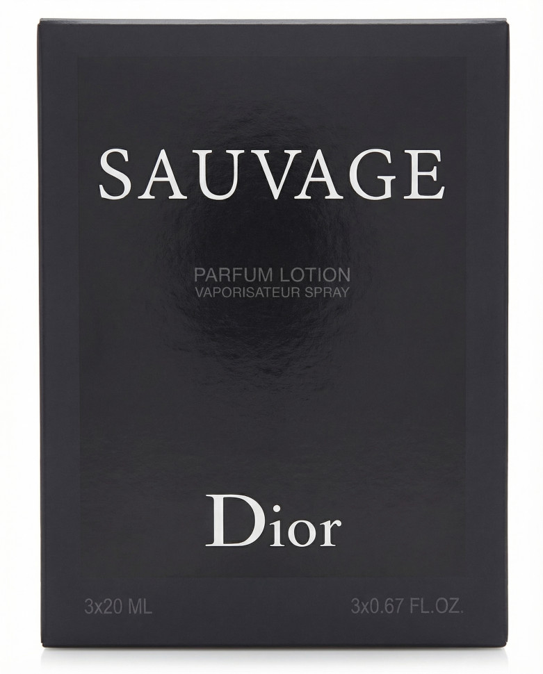 Dior Sauvage 3х20 ml (Парфюмерная вода) — Dior Sauvage 3х20 ml (Парфюмерная вода)