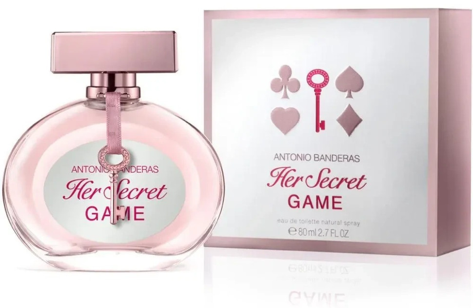 Antonio Banderas Her Secret Game 80ml (Туалетная вода) — Antonio Banderas Her Secret Game 80ml (Туалетная вода)
