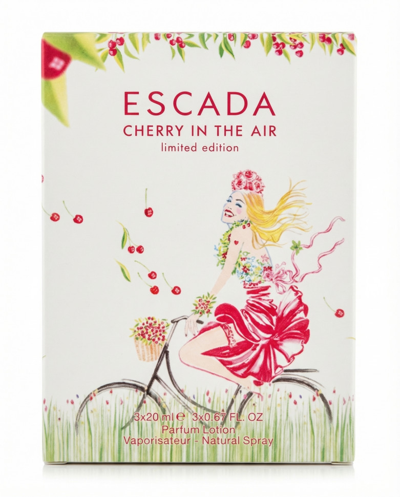 Escada Cherry In The Air 3х20 ml (Парфюмерная вода) — Escada Cherry In The Air 3х20 ml (Парфюмерная вода)