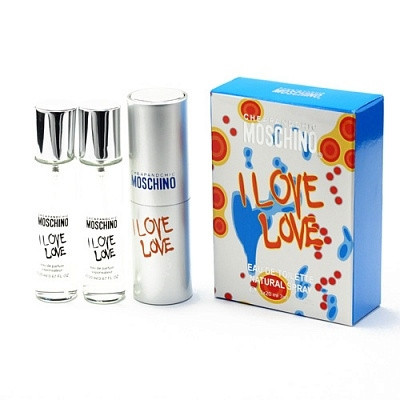 Moschino Cheap & Chic I Love Love 3x20 ml (Туалетная вода) — Moschino Cheap & Chic I Love Love 3x20 ml (Туалетная вода)