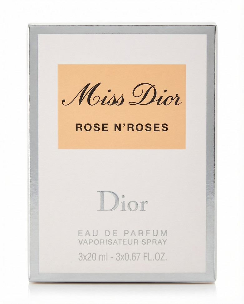 Christian Dior Miss Dior Rose N'Roses 3x20 ml (Парфюмерная вода) — Christian Dior Miss Dior Rose N'Roses 3x20 ml (Парфюмерная вода)