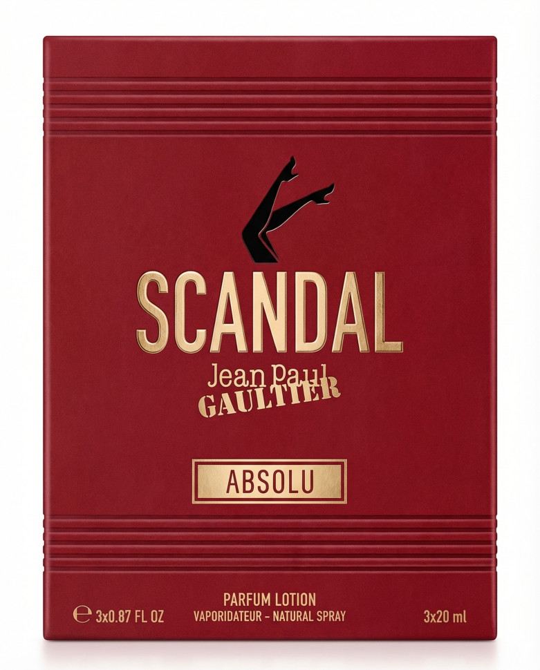 Jean Paul Gaultier Scandal Absolu 3x20 ml (Парфюмерная вода) — Jean Paul Gaultier Scandal Absolu 3x20 ml (Парфюмерная вода)