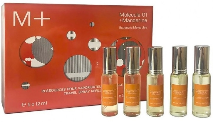 Подарочный набор Escentric Molecules "Molecule 01 + Mandarin", 5x12ml