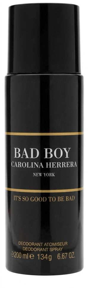 Carolina Herrera Bad Boy 200ml (Дезодорант) — Carolina Herrera Bad Boy 200ml (Дезодорант)